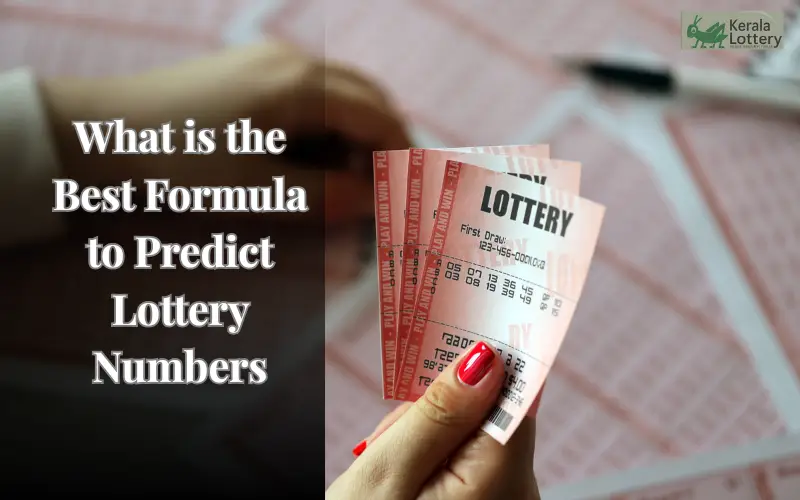 formula to predict lottery numbers